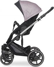 Детская коляска 2 в 1 Expander Exeo 02 Purple (черная ткань – сиреневая ткань)